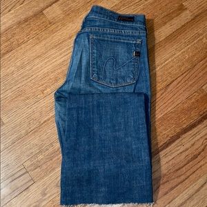 Citizens of Humanity cropped bootcut jean sz 28